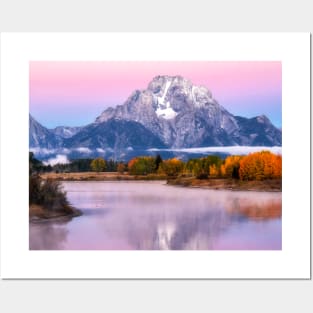 Mt. Moran in its Glory Posters and Art